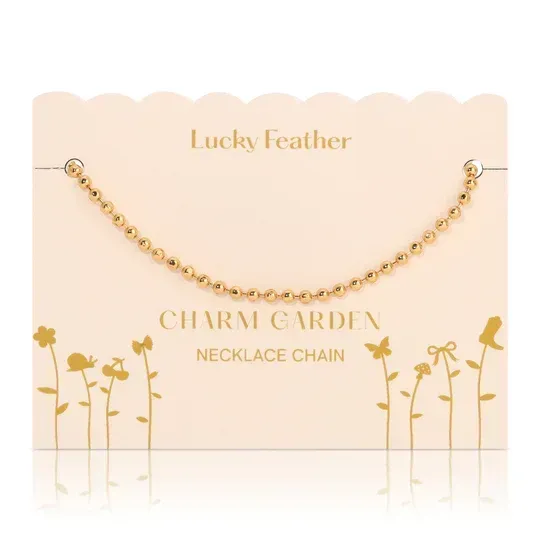 Charm Garden Necklace Chain Gold 