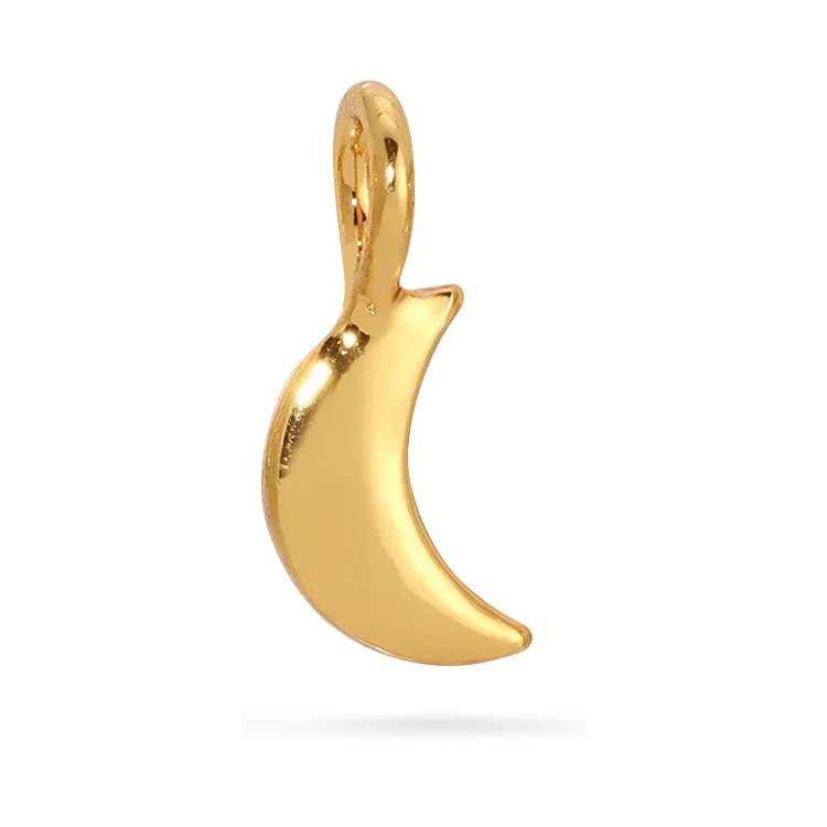 Charm Garden  Gold Moon Charm
