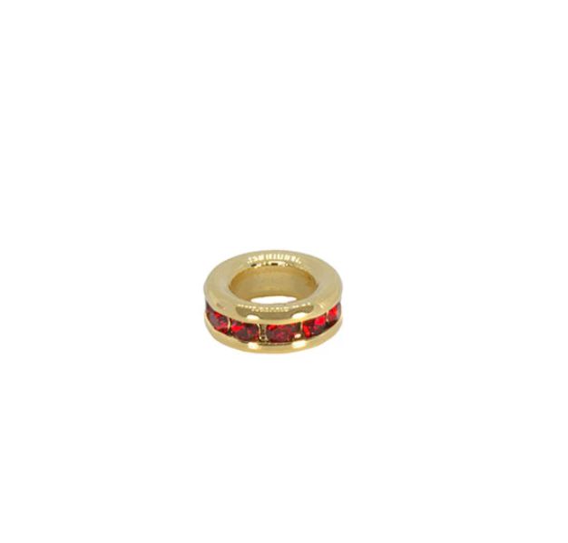 July (Ruby) Gold Mini Birthstone Charm