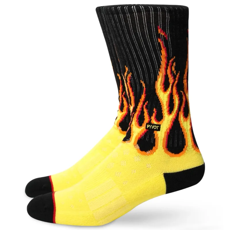Flames Socks 