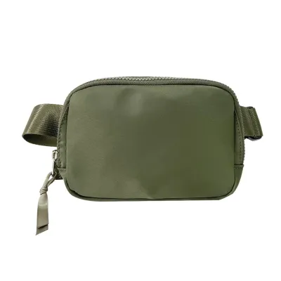 Lennon Nylon Belt Bag, Olive
