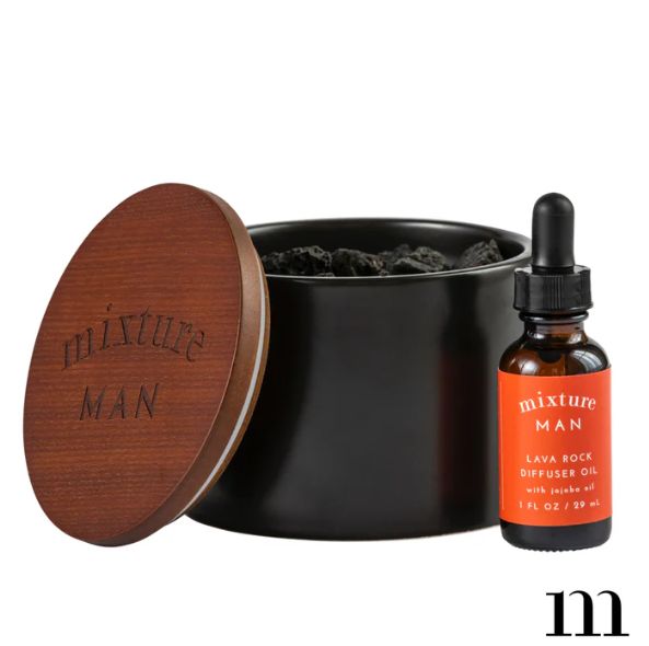 Lava Rock Diffuser (68 Cobalt ) Mixture Man