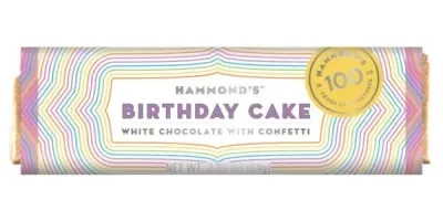 Hammond's Chocolate Bars Birthday Cake