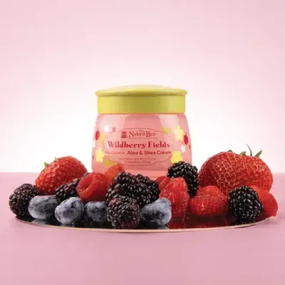 Naked Bee Wildberry Fields Aloe and Shea Cream 4,4 oz 