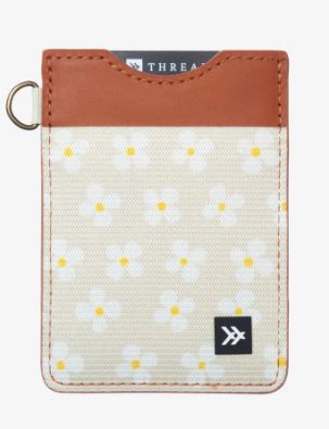 Luna Beige  - Vertical Leather Wallet