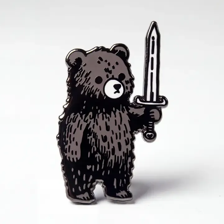 Murder Bear Pin