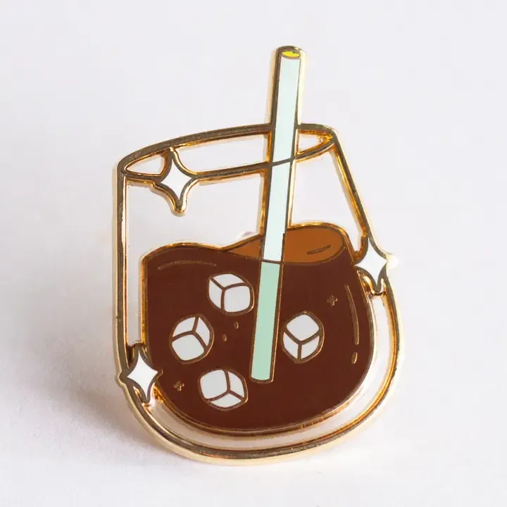 Iced Coffee Pin