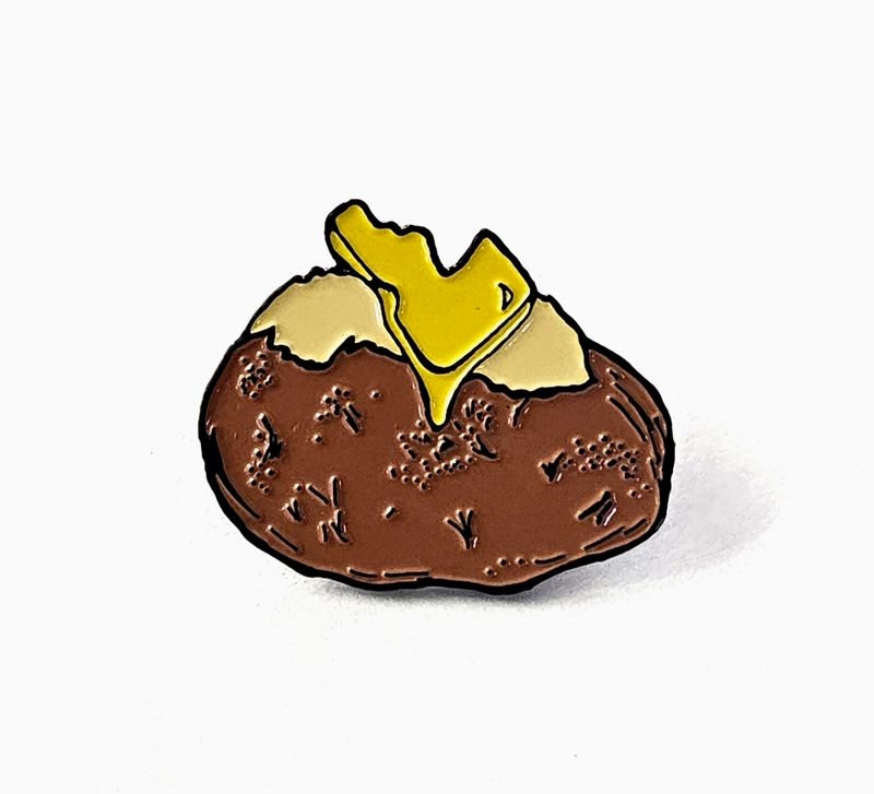 Idaho Spud Enamel Pin