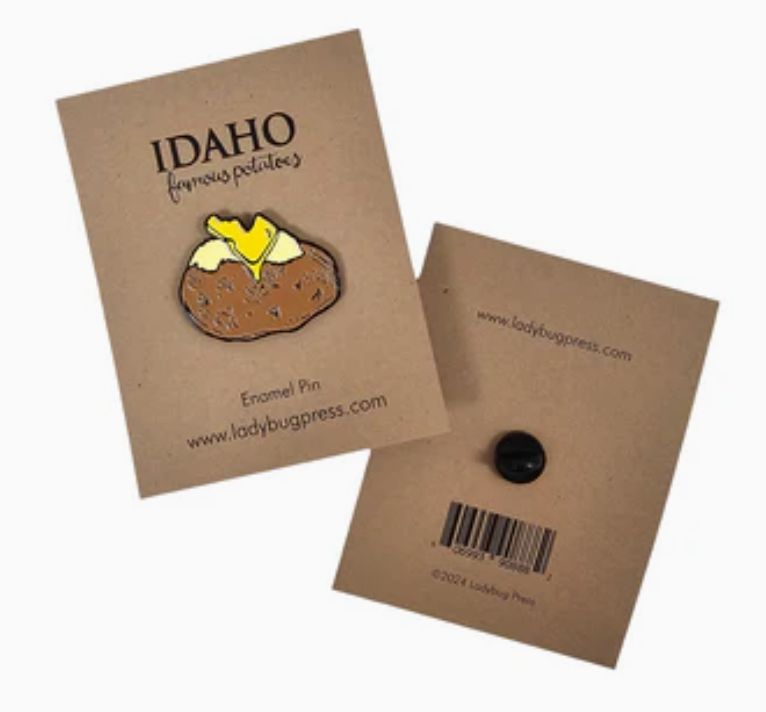 Idaho Spud Enamel Pin