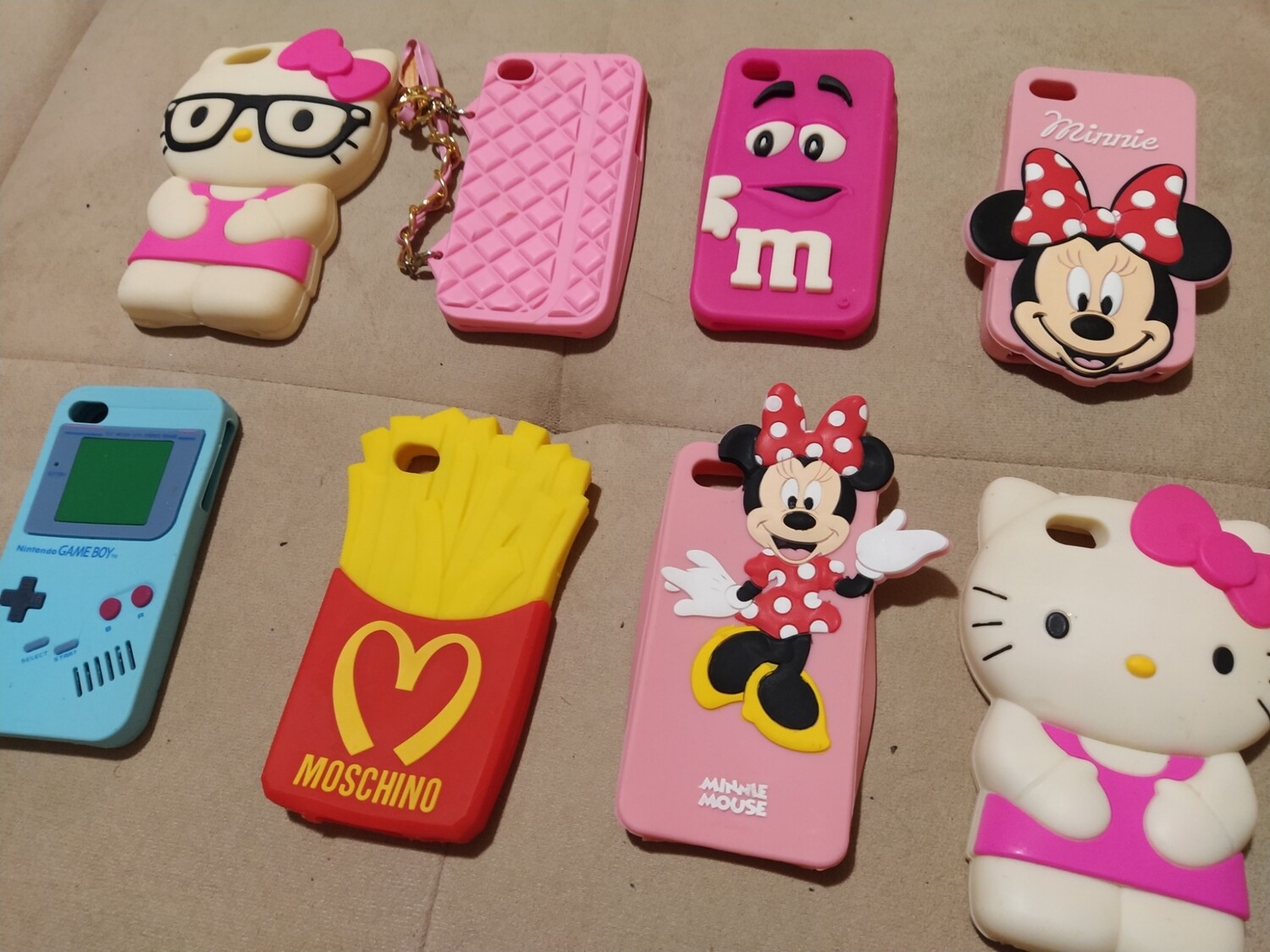 Set of 8 iphone 4s cases