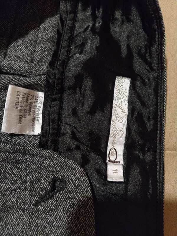 2 pair of grey slacks pants