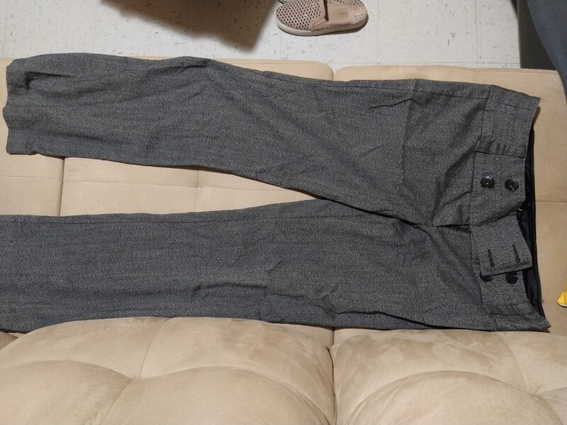 2 pair of grey slacks pants