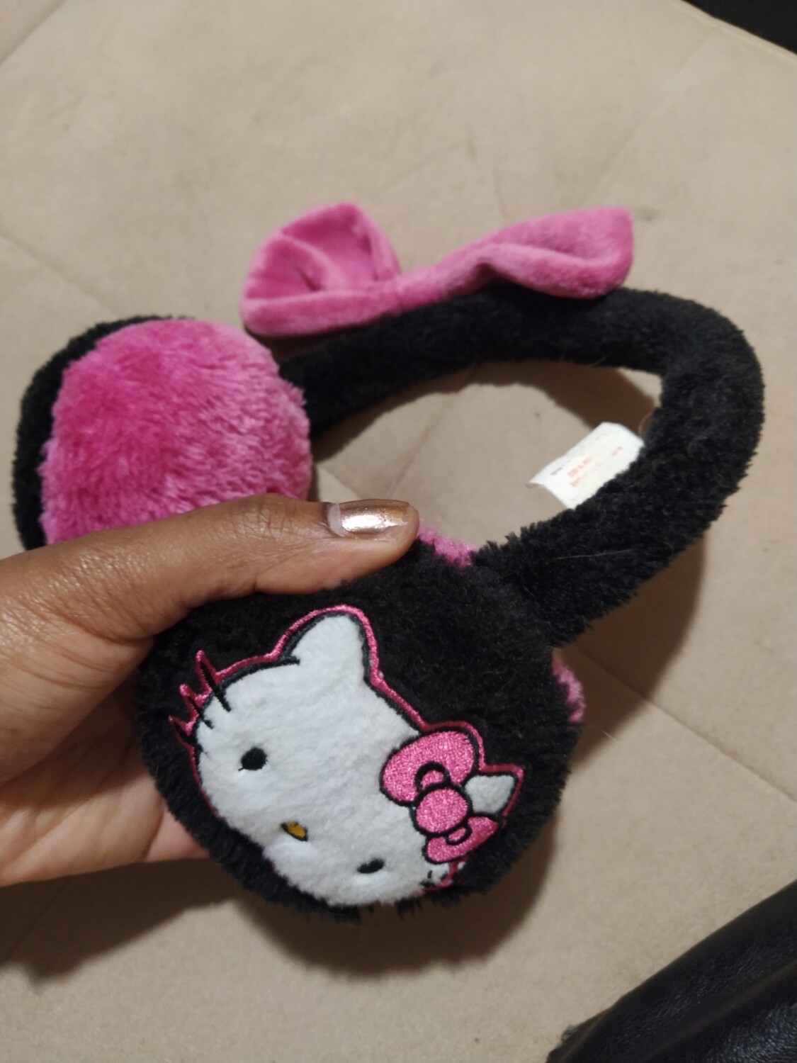 Hello kitty ear muffs