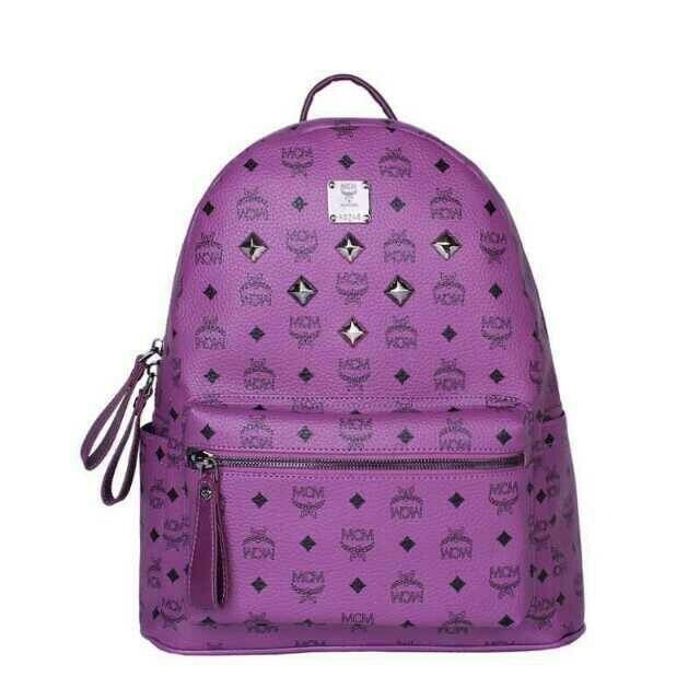 MCM inspired purple backpack