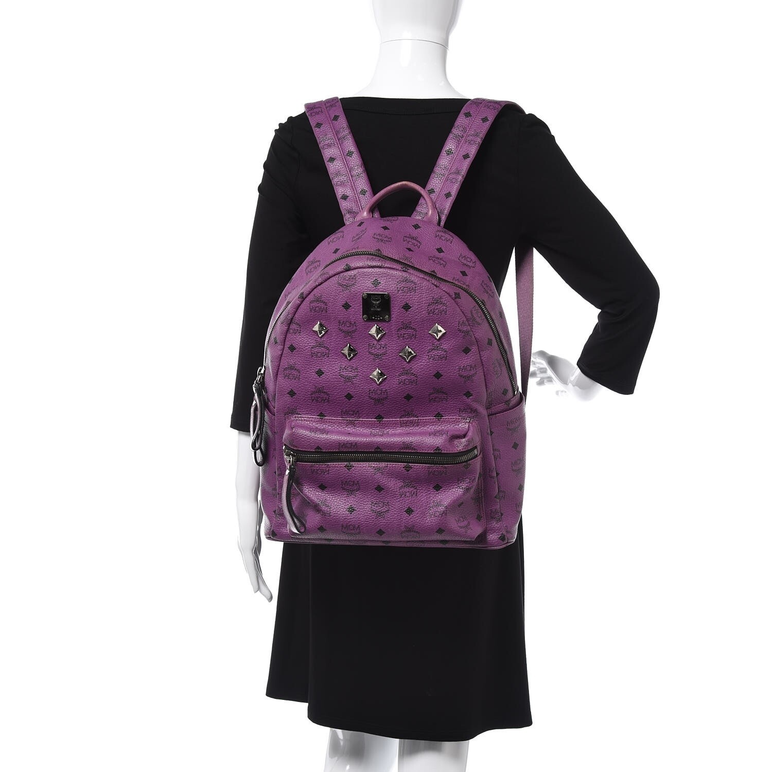 MCM inspired purple backpack