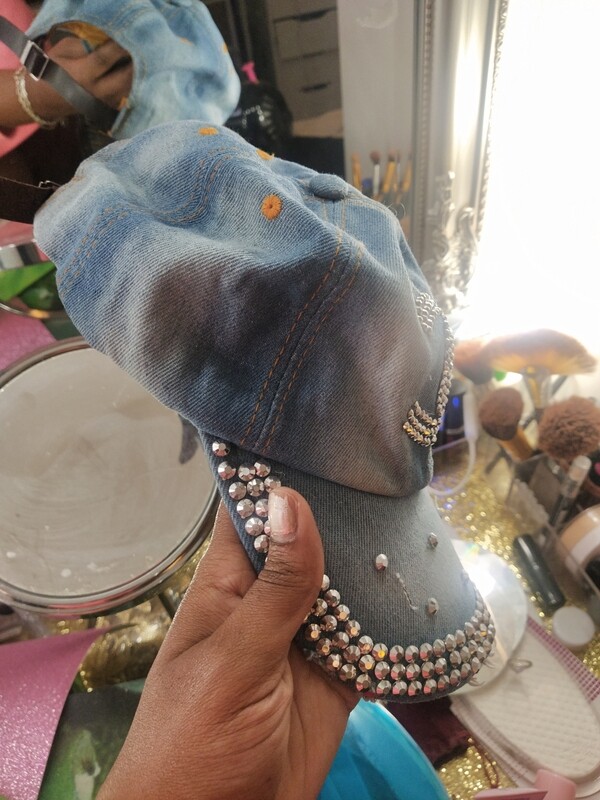 CC bling jean hat size S-M