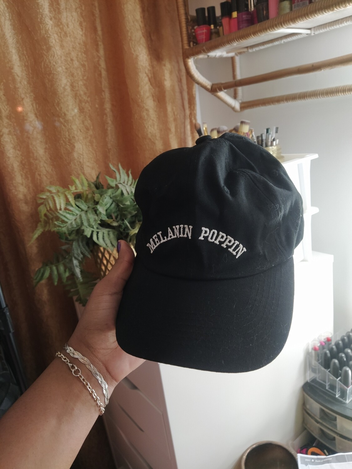Melanin poppin black hat