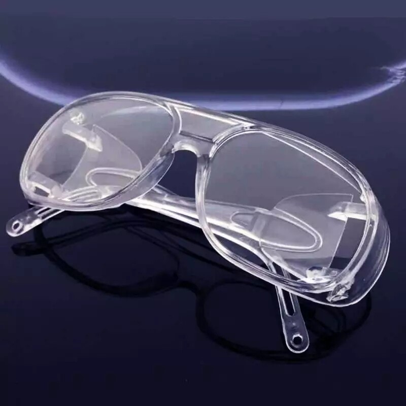 Clear protective eyewear