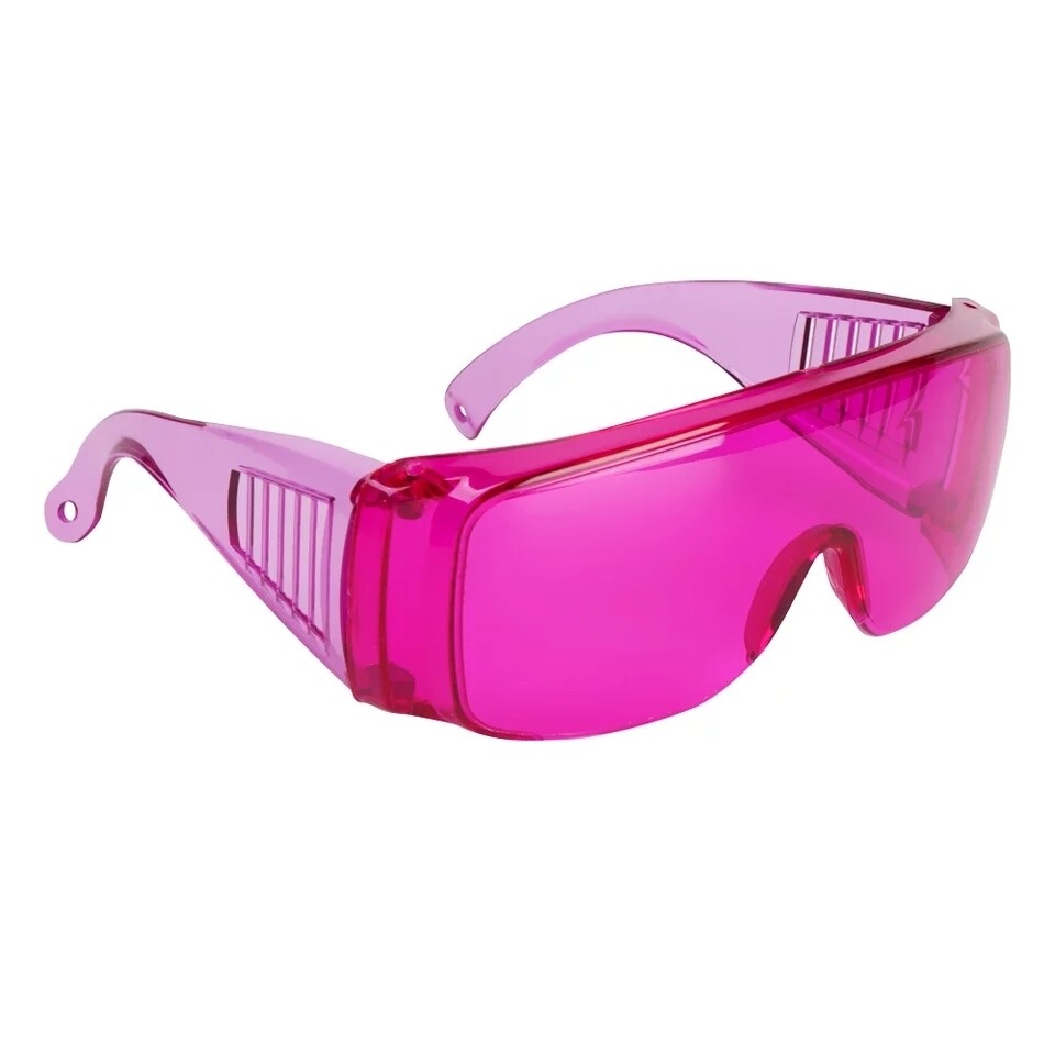 Pink protective eyewear