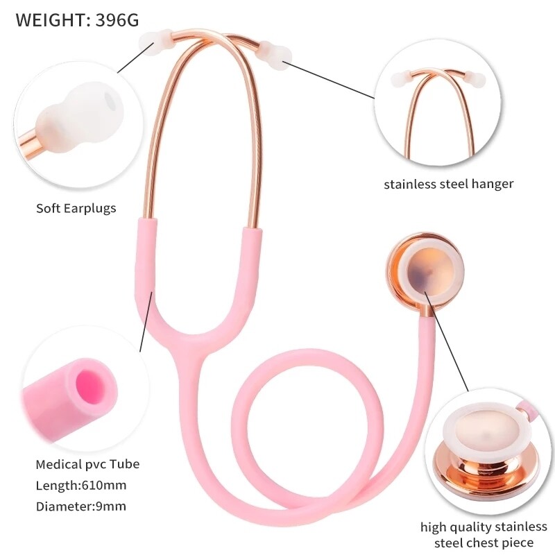 NEW baby pink stethoscope
