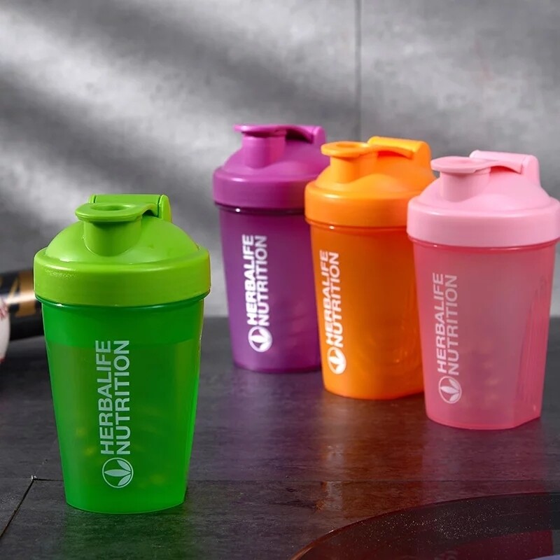 smoothie/protein shake bottle (multiple colors)