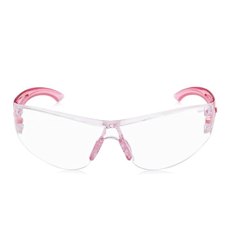 Pink protective glasses