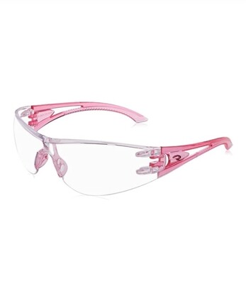 Pink protective glasses