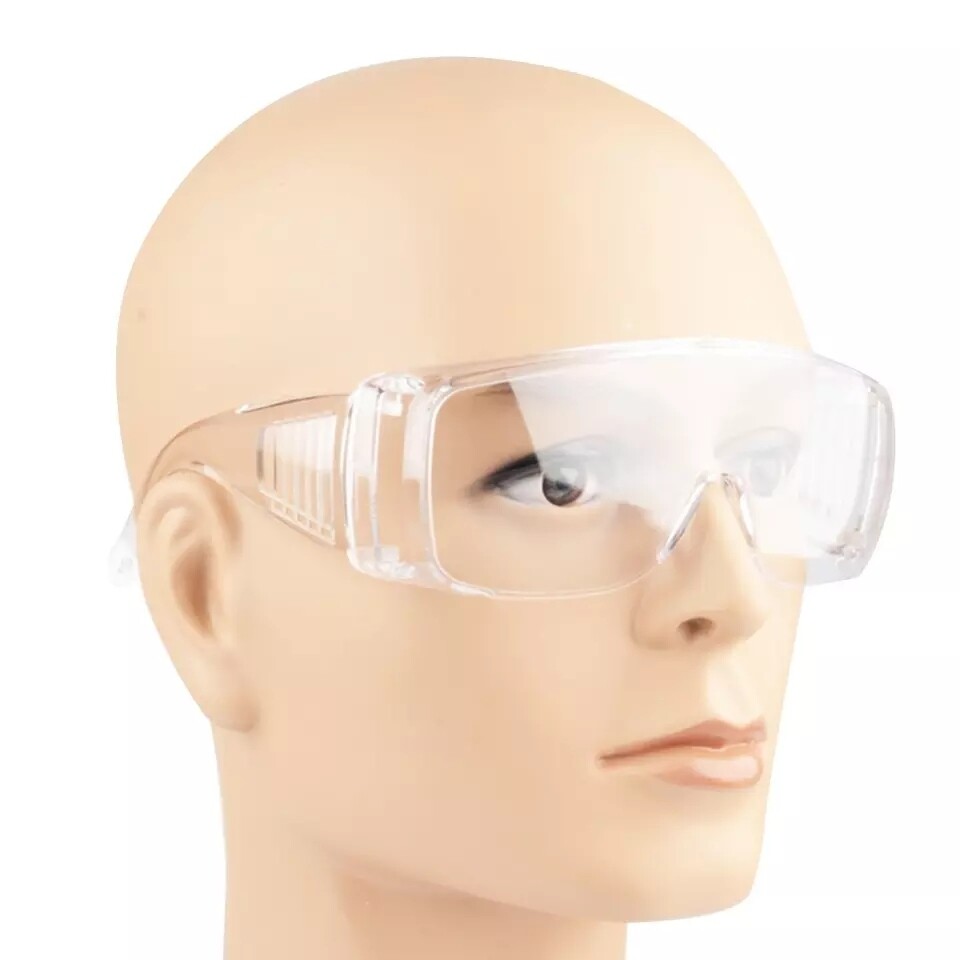 Clear protective eyewear