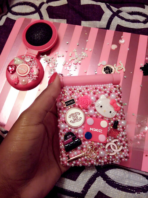 Custom bling cosmetic mirror with lights