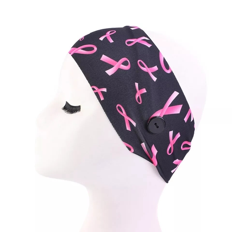 Breast cancer awareness headband