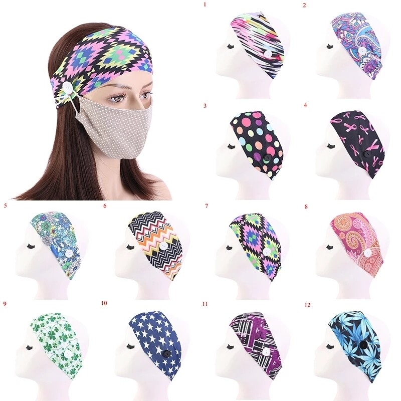 Breast cancer awareness headband