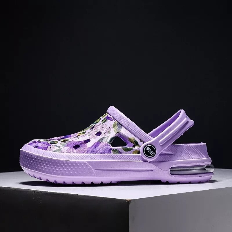 Croc inspired work sandals