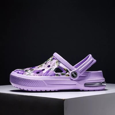 Croc inspired work sandals