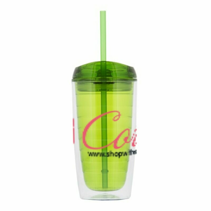(ShopWithEka) customizable coffee tumbler 16.oz
