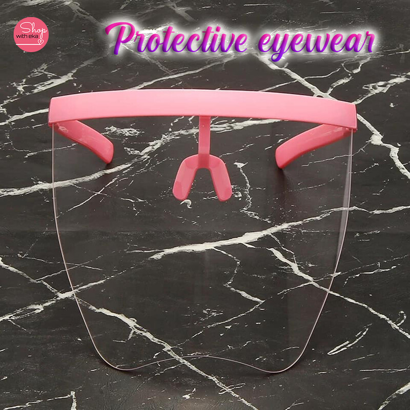 Full-length protective visor (various colours)