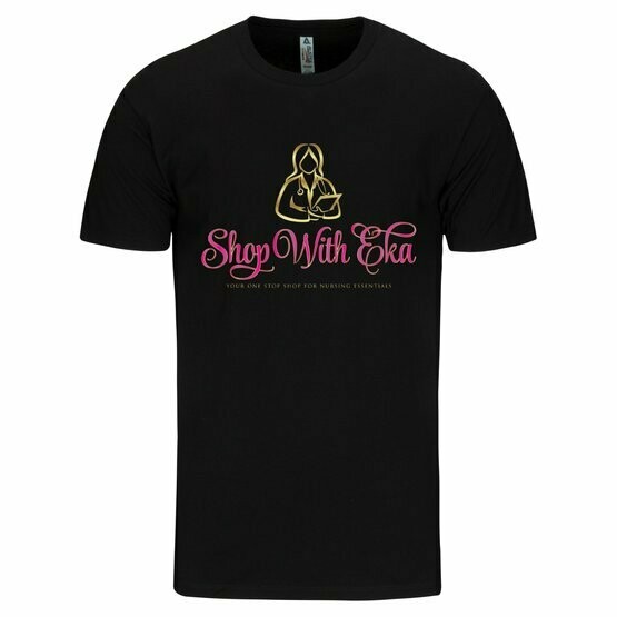 (ShopWithEka) Unisex Black T-shirt