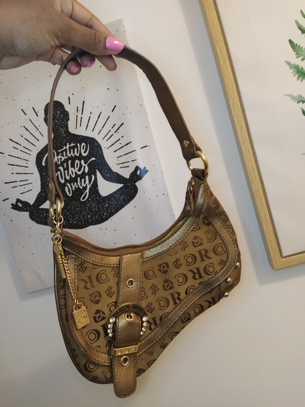 Rocawear brown handbag
