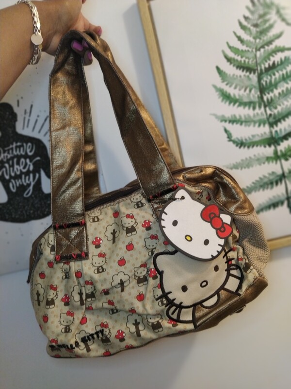 Hello kitty brown bag