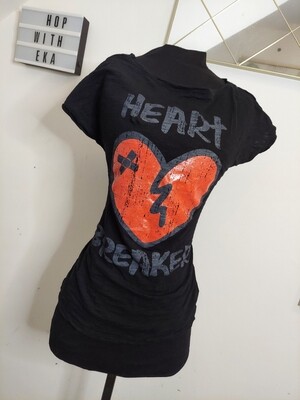 Black graphic t-shirt