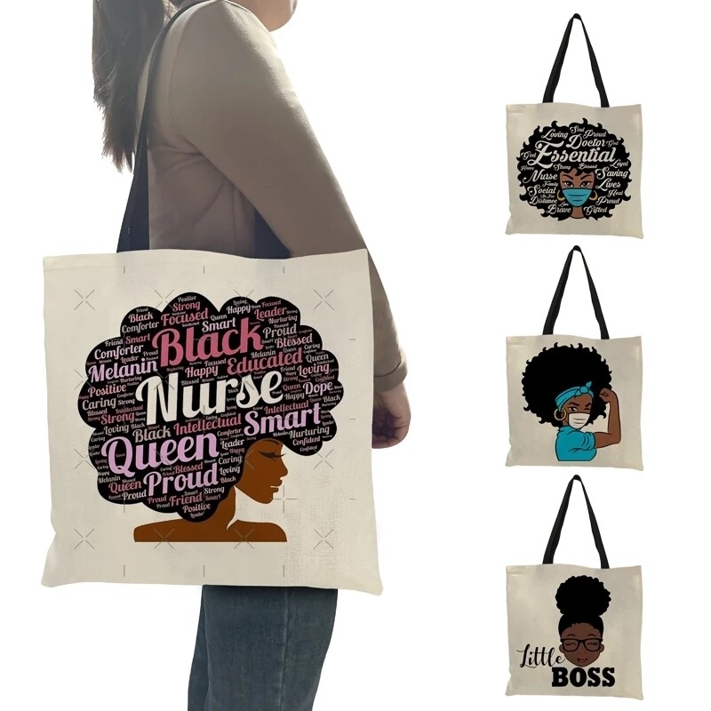 Melanated nurse bag 