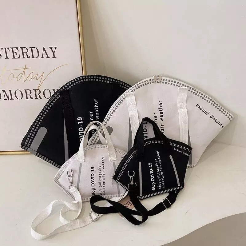 Mask shapped bag