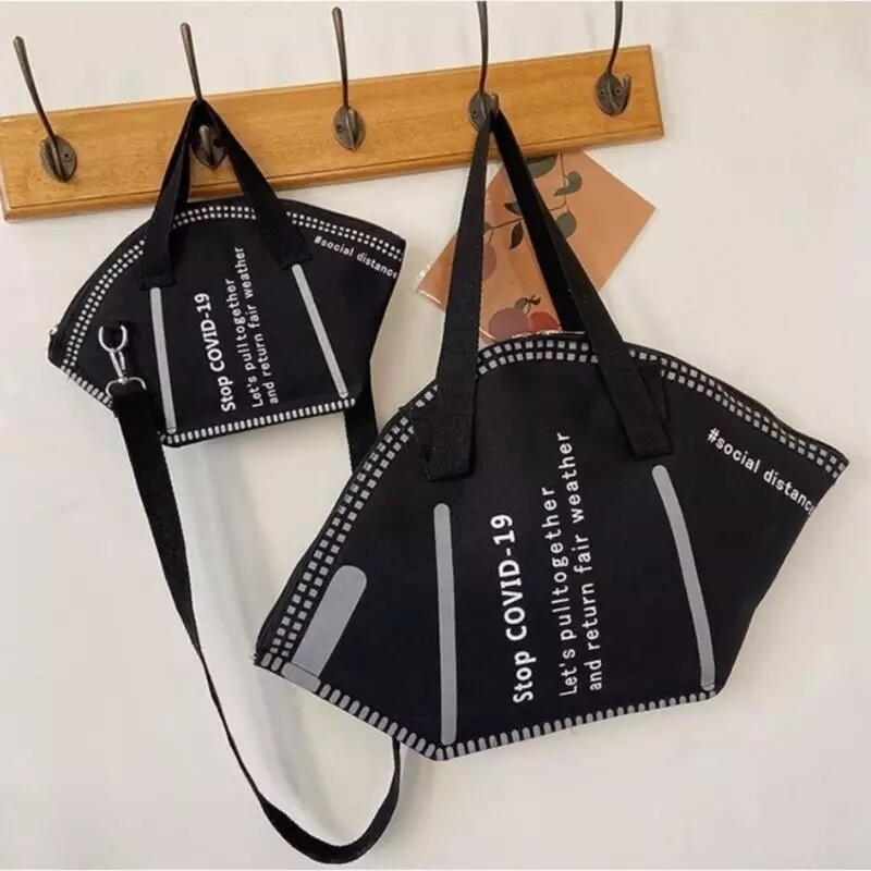 Mask shapped bag