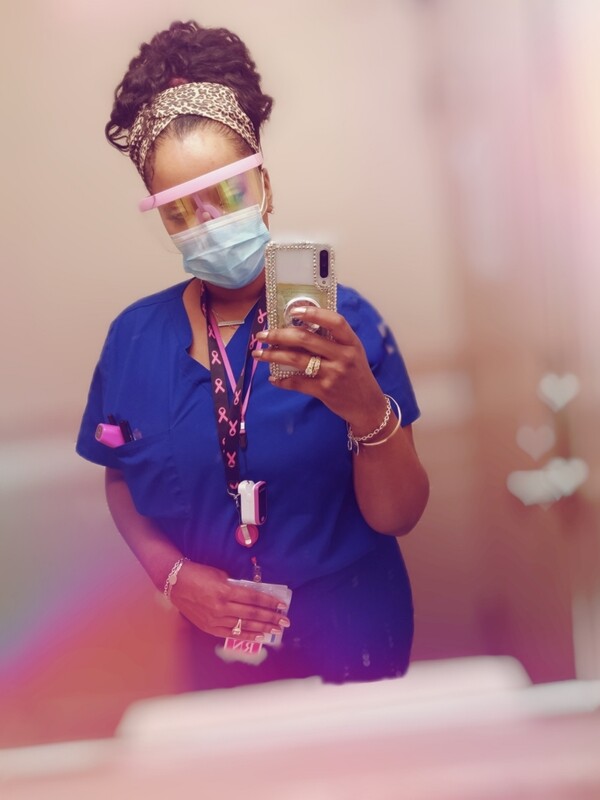 RN, LPN, PAB, (vertical ID tags)