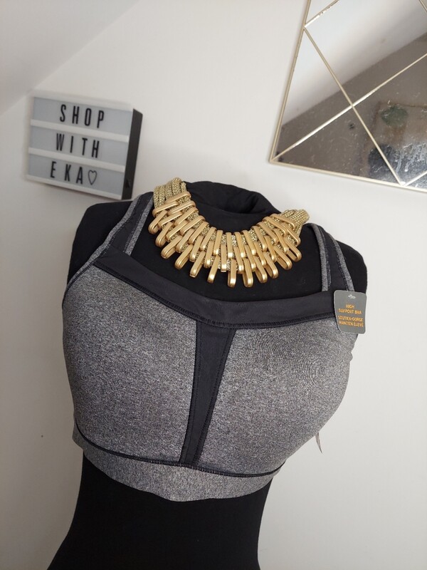 Champion grey sports bra size 34D