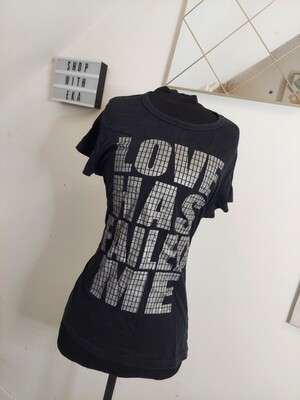 Black graphic t-shirt