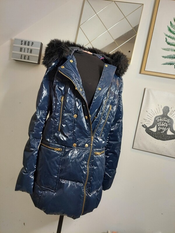 Juicy Couture Navy Winter Jacket