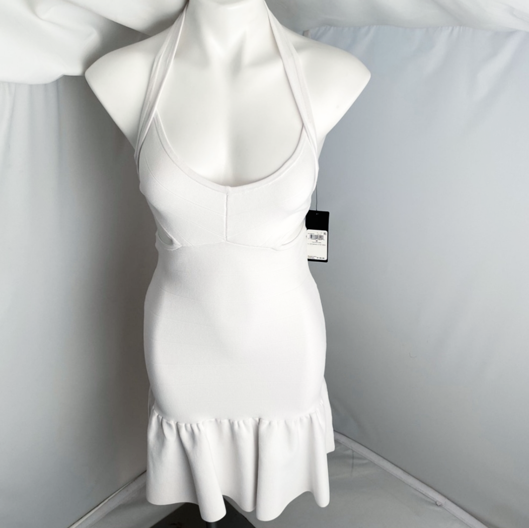 New white guess dress