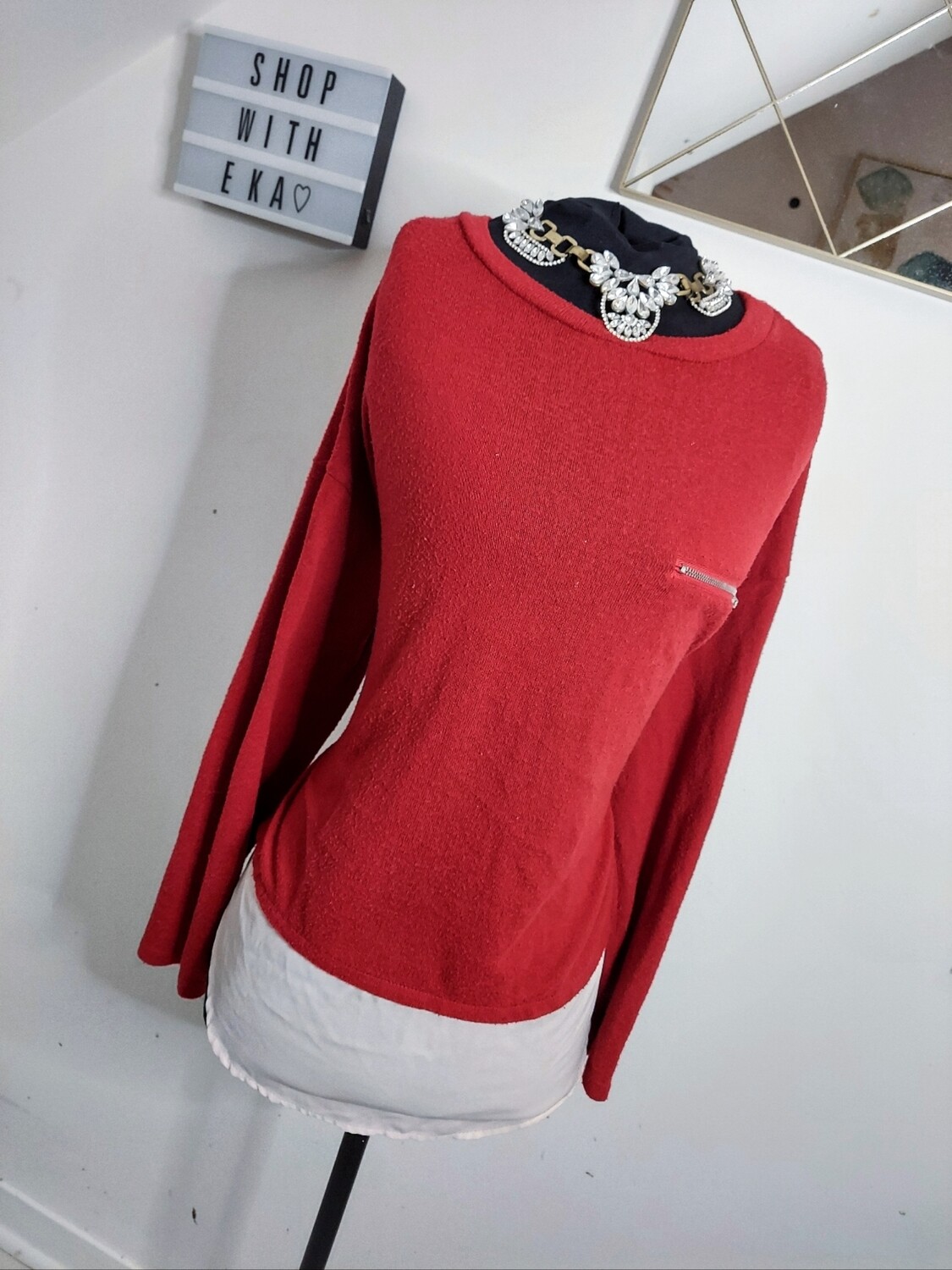 used long-sleeved shirt