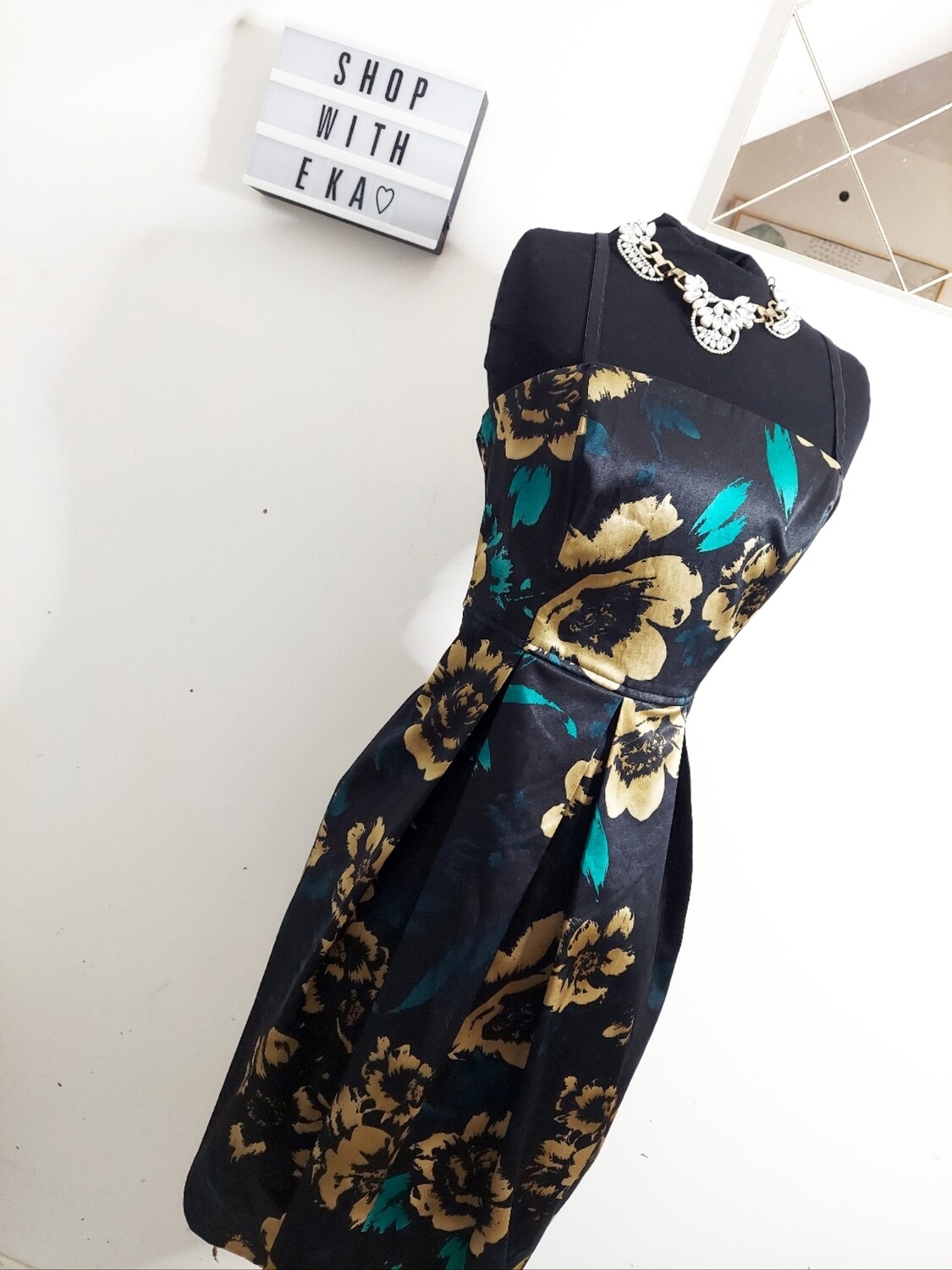 used formal floral dress