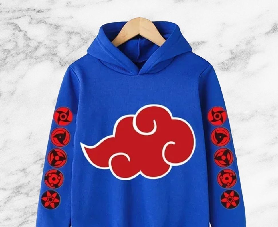 NEW Blue naruto itachi boys hoodie